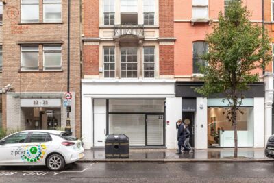 22 Eastcastle Street – Ground Floor & Basement