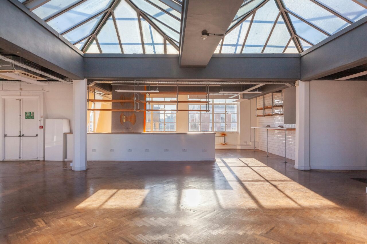 Retrofit sustainable features inside historic London architecture on margaret street