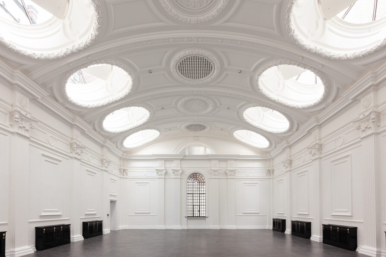 Retrofit sustainable features inside historic London architecture