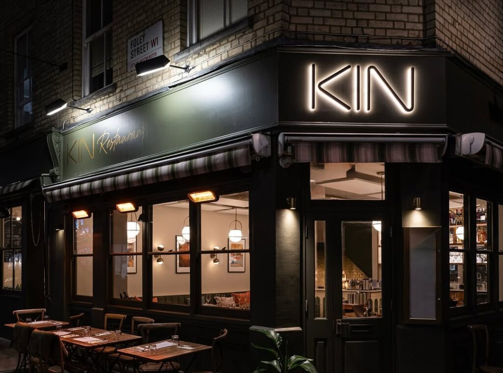 Kin cafe in Fitzrovia Quarter