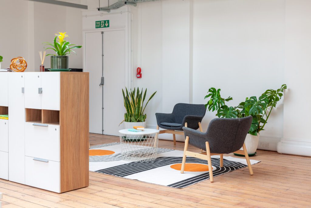 Green space in Fitzrovia office