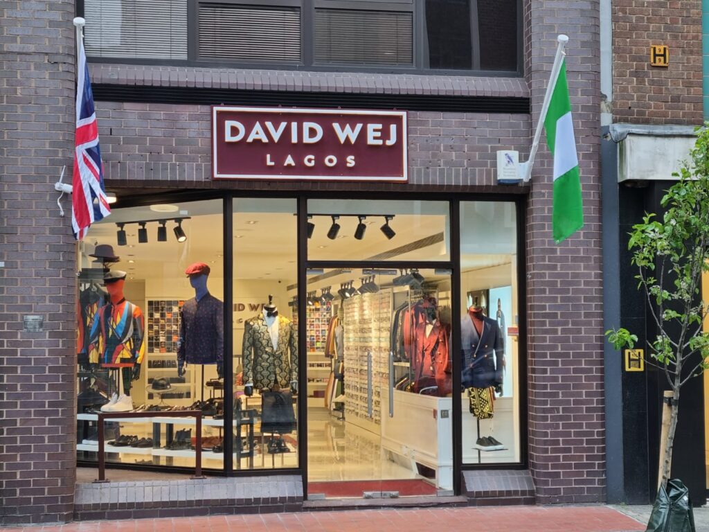 david wej lagos in fitzrovia