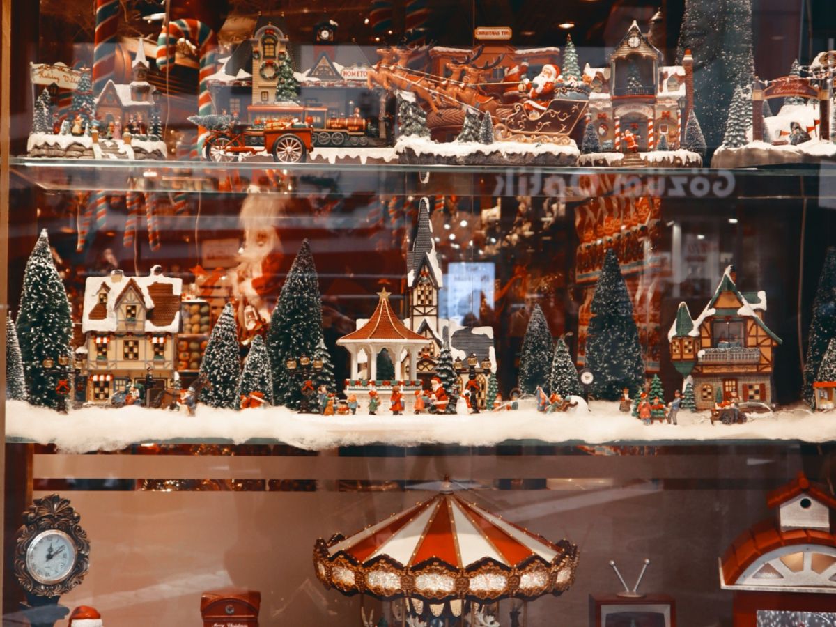 christmas displays in Central London